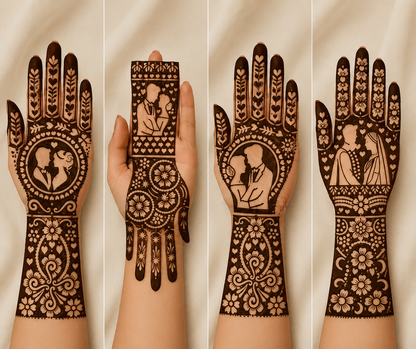Full Hand Mehandi Stencil Bridal Traditional Design |  Wedding Season