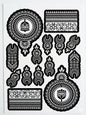 Craftivity Mehndi Temporary Tattoo Sticker |Best Mehndi Design |Reuseable Mehndi
